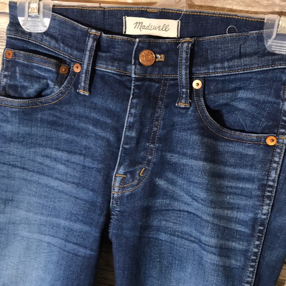 Madewell Denim - Madewell Jeans 9” High Rise Skinny 24 Stretch